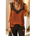 thumbnail image 2 of ABPHQTO Camiseta sin mangas de encaje naranja One More Night para mujer, 2 of 5