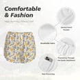 thumbnail image 4 of Bixox Women's Funny Chicken pattern 2 in 1 Running Shorts - Lightweight Athletic Workout Gym Yoga Shorts Liner with Pockets - Large, 4 of 7