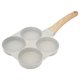 thumbnail image 1 of Sartén antiadherente de 4 agujeros para huevos, hamburguesas, Mini sartén para tortilla de 4 tazas con mango para Cocina de Inducción de fondo plano Universal, 1 of 8