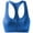 Blue, variant on IROINNID Racerback Bras for Women Sports Bras Casual Gathering Yoga Camisole Without Steel Ring Fitness Top Sports Bra,Black