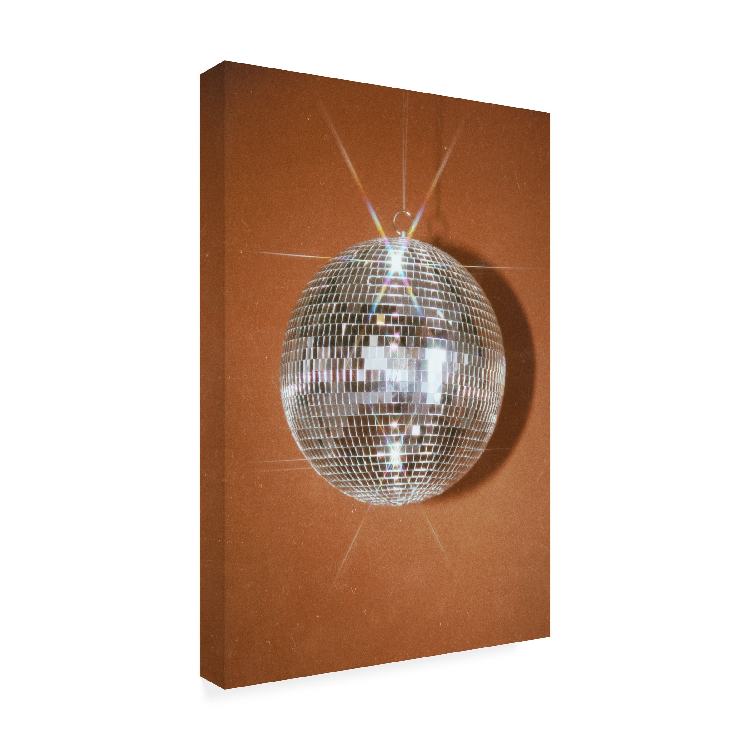 Samantha Hearn 'Orange Disco Ball' Canvas Art