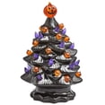 thumbnail image 4 of Árbol de Halloween de cerámica iluminado, decoración de mesa para Halloween, calabaza de Halloween, 4 of 8