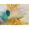 thumbnail image 4 of oneOone Organic Cotton Voile Fabric Watercolor Leaves & Peony Floral_Printed Craft Fabric BTY 42 Inch Wide, 4 of 4