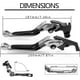 thumbnail image 2 of Brake Clutch For RC200 RC 200 2014 2015 2016 2017 2018 2018 Motorcycle CNC Brake Clutch Lever Handlebar Grip Handle Accessories (Color : 9), 2 of 3