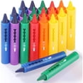 thumbnail image 1 of 18-pack of bath crayons, washable and easy to clean, 1 of 4
