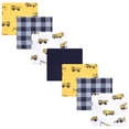 thumbnail image 1 of Hudson Baby Unisex Baby Cotton Flannel Receiving Blankets Bundle, Construction, One Size, 1 of 5