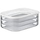 thumbnail image 1 of Lata de 3 capas - lata con tapa - adecuada para almacenar productos cárnicos - 3 latas individuales, 1 of 5