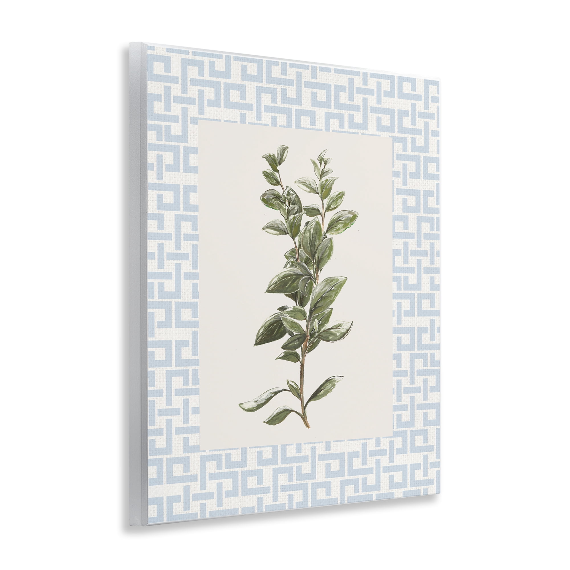 Stupell Industries Fresh Herb on Geometric Wall Plaque Art, design by Diannart
