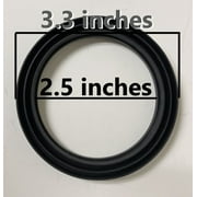 Toilet Tank Flush Valve Gasket for One piece Toilets for 2.5 inch Toilet Flush Holes.