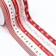 thumbnail image 3 of 5Rolls Grosgrain Ribbons Multicolor Satin Ribbons Ribbons for Craft Gift, 3 of 8