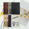 thumbnail image 5 of Unique Bargains 1 Pc Passport Holder Durable Airplane Location Marker Document Holder for Travel White, 5 of 5
