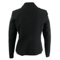 thumbnail image 2 of Tommy Hilfiger Women's Double-Breasted Blazer (6, Black), 2 of 2