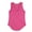 pink, variant on Gorilla Buffet Womens Solid Rounded Hem Racerback Tank Top, Pink, Medium