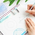 thumbnail image 2 of 8 Pack Compass Set with Protractor Rulers Pencil for Math Geometry, 2 of 3