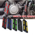 thumbnail image 3 of Protección contra quemaduras mejorada en color negro Protector térmico de escape universal para motocicletas para modelos CRF, 3 of 5