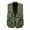 Army Green, variant on Men's Fishing Vest Utility Safari Travel Vest with Pockets Outdoor Work Photo Cargo Fly Summer Vest