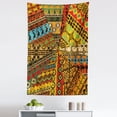 thumbnail image 1 of African Tapestry, Grunge Collage Motifs Traditional Art Ornate Geometric, Fabric Wall Hanging Decor for Bedroom Living Room Dorm, 5 Sizes, Multicolor, by Ambesonne, 1 of 1