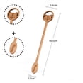 thumbnail image 3 of Cartoon animal stirring spoon wooden coffee spoon suitable for kitchen 2PCS, 3 of 12