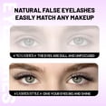 thumbnail image 5 of ELAE DIY Cluster Eyelashes, Wispy Fluffy Lash Extensions (120pcs, 9mm-16mm), Black, 5 of 10
