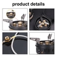 thumbnail image 2 of Hornillos portátiles compactos para camping, accesorio de cocina para turistas, hornillo de gas plegable, 2 of 7