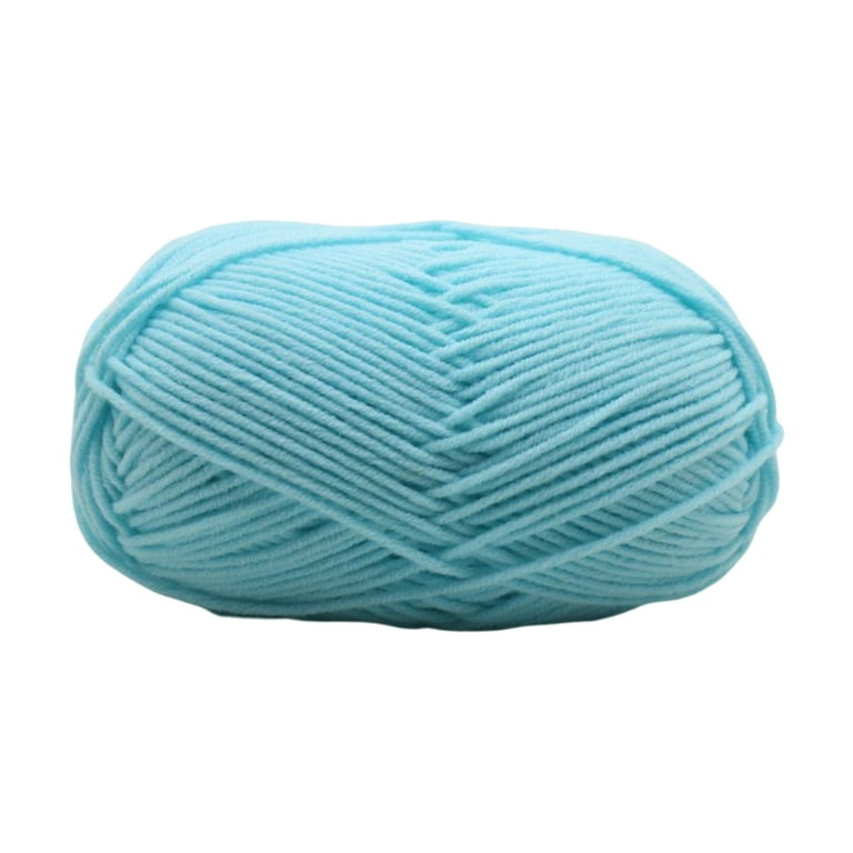  Light Blue Yarn for Crocheting and Knitting Cotton