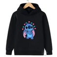thumbnail image 3 of Sudadera con capucha de Disney Stitch de los años 90, ropa de dibujos animados para niñas y niños, sudadera de Lilo Stitch, jersey informal de manga para bebés, 3 of 5