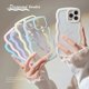 thumbnail image 2 of Luxury Transparent Phone Case For iPhone 15 13 14 Pro Max Plus Soft Clear Wavy Lines Shockproof Back Cover Protector Accessories, 2 of 5