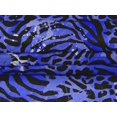 thumbnail image 4 of oneOone Velvet Medium Blue Fabric Animal Skin Quilting Supplies Print Sewing Fabric By The Yard 58 Inch Wide-BLP, 4 of 5