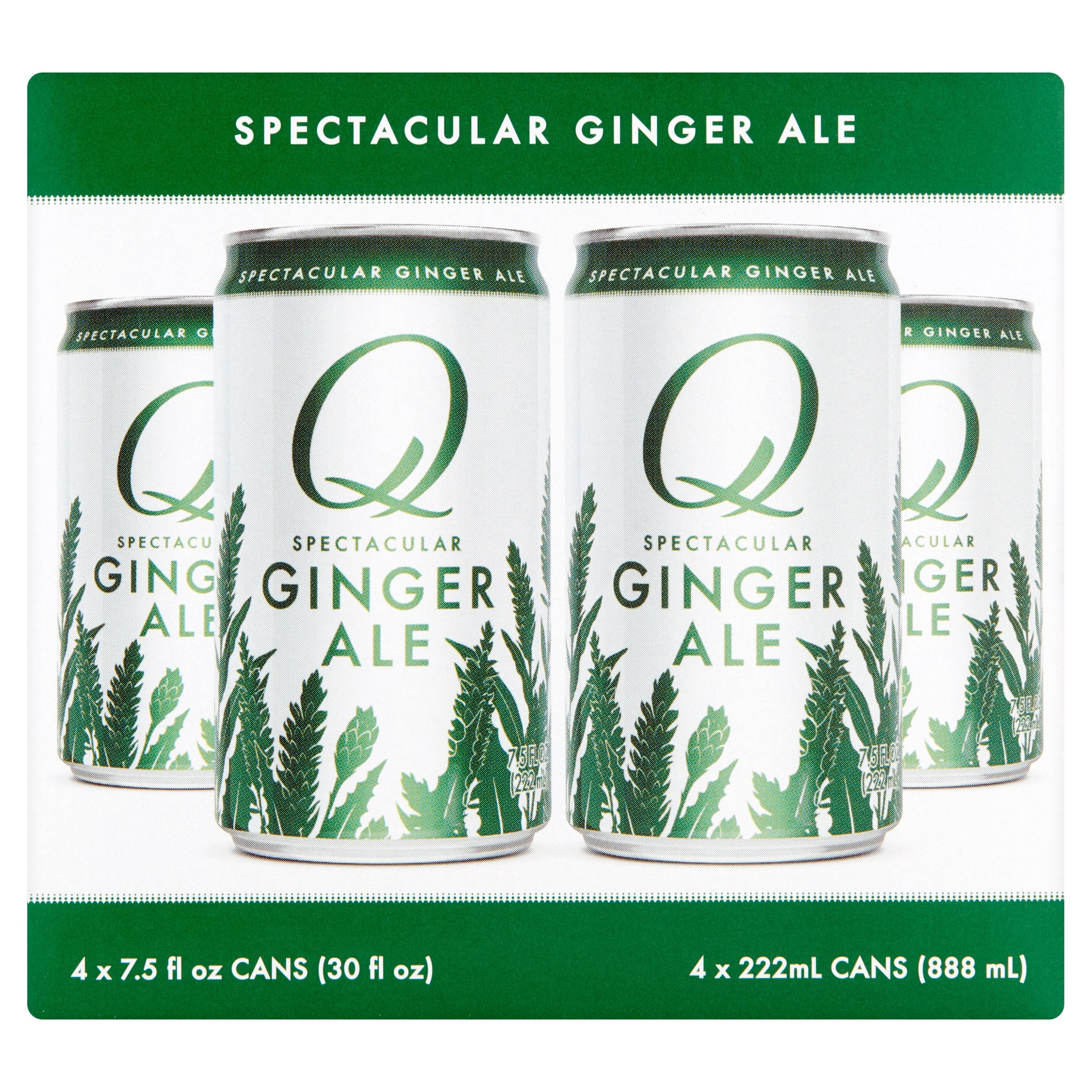 Q Tonic Ginger Ale 4Pk,30 Fo (Pack Of 6)