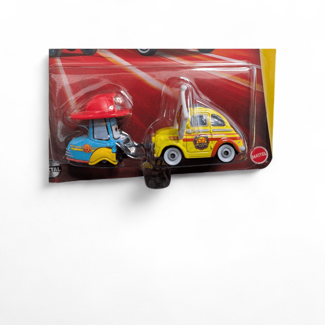 Cars Disney Pixar Diecast Luigi and Guido Rescue Toy Vehicle for