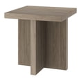 thumbnail image 5 of Boden 22" Wide Square Fluted Side Table in Antiqued Gray Oak, 5 of 5