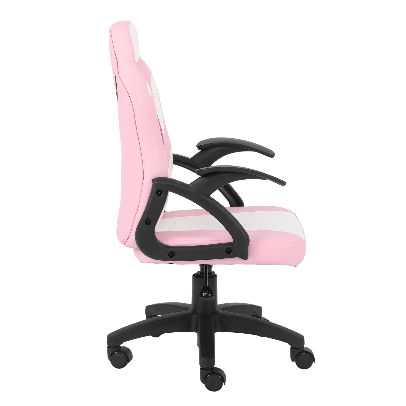 Swivel Gaming Chair for Boys Girls Kids Activity Chair High Back Ergonomic Racing Computer Chair, Height Adjustable, Pink