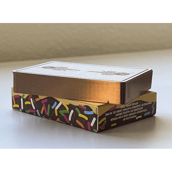 Papa Leon's Wicked (Gilded) Chocolate Donuts Playing Cards