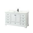 thumbnail image 7 of Wyndham Collection Wcs202060s-Qtz-Unsmxx Deborah 60" Free Standing Single Basin Vanity Set, 7 of 7
