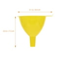 thumbnail image 4 of Miangastore 16pcs Laboratory Plastic Funnel Scientific 60mm Plastic Funnel Wide-mouth Funnel, 4 of 8