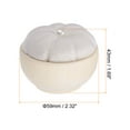 thumbnail image 2 of 2pcs Pin Cushion Wooden Base Needle Pincushion Cute Small Pins Holder with Vertical Wooden Bowl Cream, 2 of 6