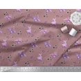 thumbnail image 2 of Soimoi Rayon Fabric Check,Spider & Bat Kids Print Fabric by The Yard 42 Inch Wide, 2 of 3
