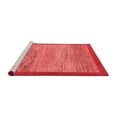 thumbnail image 2 of Ahgly Company Machine Washable Indoor Rectangle Abstract Red Modern Area Rugs, 5' x 7', 2 of 4
