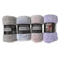 thumbnail image 1 of Cotton Throw Sherpa (Asstd) (50 X 60) - Set of 4, 1 of 1
