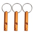 thumbnail image 2 of Fairnull 3Pcs Training Whistles Compact Size Loud Crisp Sound High Decibel Rustproof Portable Aluminum Alloy Emergency Survival Keychain Whistles Camping Supplies, 2 of 10