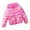Hot Pink, variant on Daznico Girls Metallic Shine Hooded Jacket Packable Warmth Padded Winter Coat,Kids Winter Coat,3-4 Years