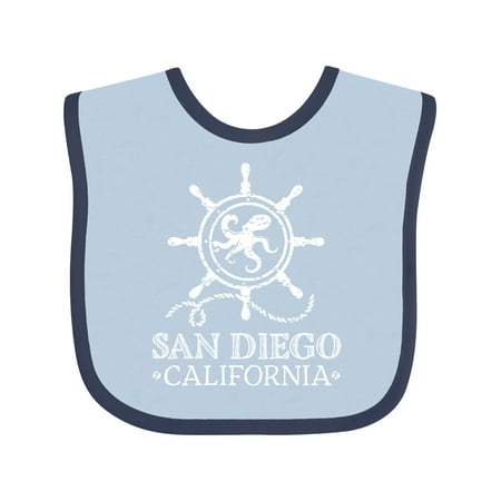 San Diego California Travel Baby Bib