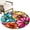 Turquoise Blue, Hot Pink, variant on Area Rugs 4'x6'. Bohemia Floral Carpet Runner Indoor Outdoor Rugs Home Decor Aesthetic, Summer Abstract Flower Blossom Leaf Watercolor Non Slip Mats Washable Accent Rug for Living Room Bedroom