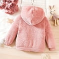 thumbnail image 4 of MQLKF Baby Girl Hooded Sweater Jacket Winter Warm Zipper Coat Tops Cute Cartoon Rabbit Hoodies Outwear Overcoat Beautiful Comfortable Girls T Shirts, 4 of 8