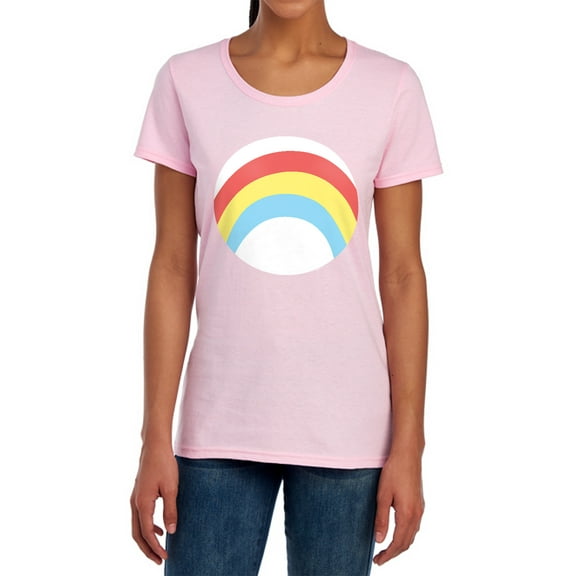 Care Bears: Unlock the Magic Cheer Bear Belly Women's T Shirt, Pink, 2X-Large