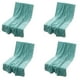 thumbnail image 2 of Fasiaou Microfiber Bath Towel 4 Pack(27.5" x 55"), Oversized Thick Towels, Soft, Super Absorbent and Fast Drying, No Fading Multipurpose Use for Sports, Travel, Fitness, Yoga,Green, 2 of 6