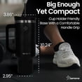 thumbnail image 4 of Tumbler with Handle, Insulated Tumbler with Lid and Straw, Stainless Steel Travel Coffee Mug, Hot and Cold Tumbler, Perfect for Camping, Travelling & Gifting, 4 of 9
