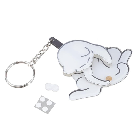 Giaone Delightful Cat Play Spinning Balls Keychain Charm Keyring Bag Accessory