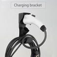 thumbnail image 5 of J1772 EV Charger Holder Dock with Cable Management Hook, Heavy-Duty Steel Wall Mount Holster for Home Garage Outdoor Use, Keeps Electric Vehicle Charging Nozzle Organized and Protected, 5 of 7