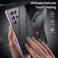 thumbnail image 3 of Funda magnética para Samsung S24 Ultra/S24 Plus/S24, parachoques de metal de vidrio templado de doble cara con Saf, 3 of 5